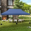 Tangkula 10 x 20FT Pop-up Canopy Tent Folding Instant Sun Shelter w/ 3 Adjustable Heights - 2 of 4