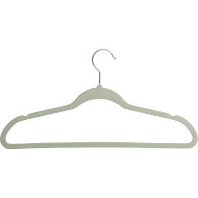 Honey-Can-Do 50-Pack Plastic Non-slip Grip Clothing Hanger (Black) in the  Hangers department at