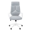 APRILSOUL Office Chair Adjustable Height Swivel Ergonomic High-Back Fixed Arms Executive Computer Desk Task - 2 of 4