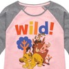 Girls' - Disney - Wild! Shirt Tail Raglan Graphic T-shirt - 2 of 3