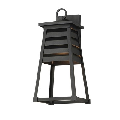 Maxim Lighting Shutters 1 - Light Wall Light in  Black