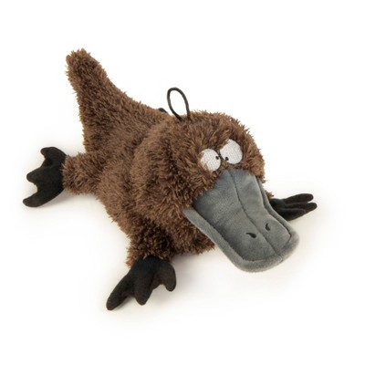 platypus dog toy with eggs