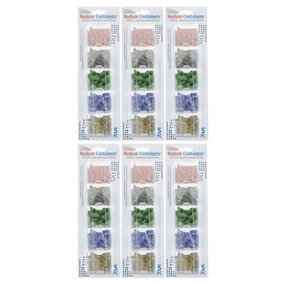 Bead Storage Solutions 45 Piece Assorted Craft Supplies Organizer &  Elizabeth Ward Bead Storage Solutions 82 Piece Tiny Craft Supplies Organizer  : Target