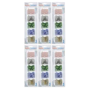 Elizabeth Ward Bead Storage Solutions 3 Piece Clear Organizing Storage Containers  For Beads, Crystals, Fasteners, And Craft Supplies, Large : Target
