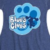 Girls' - Blue's Clues & You! - Blue Clues Paw Logo Fit & Flair Cap Sleeve Dress - 2 of 3