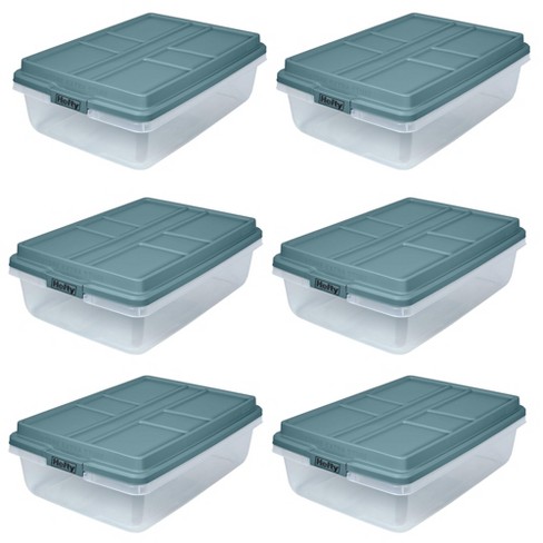 6 pack of XL newest storage bins