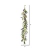 Vickerman 5' Artificial Purple Lilac Wild Flower Garland. - 2 of 4