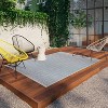 5'3"x7' Spectrum Outdoor Rug Blue - Threshold™ - 4 of 4