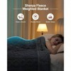 15 Lbs Dual Sided Fluffy Heavy Weighted Blankets for Adults - No Bunching with Double Layers of Soft Inner Lining 60x 80, 15 Pounds - 2 of 4
