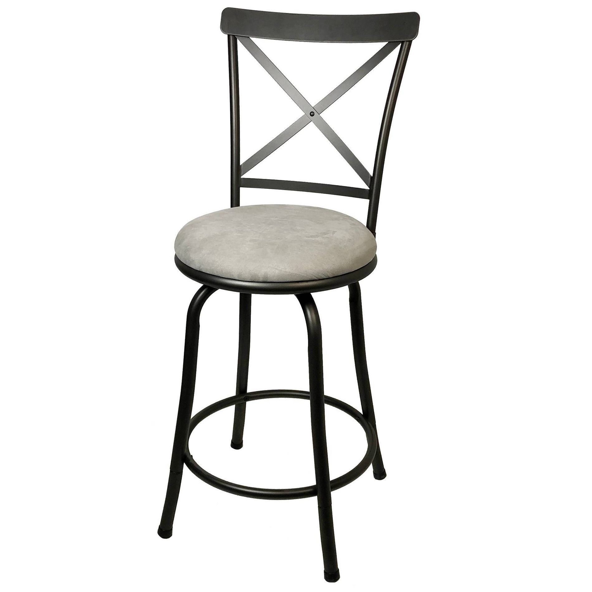 Karson Adjustable Height X Barstool - Holli Furniture