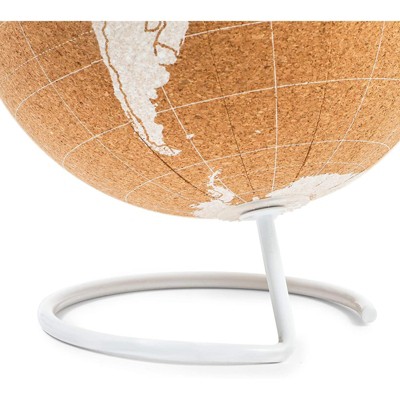 SUCK UK Cork Push PINS Included Educational World MAP