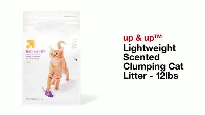 Up and up 2025 scented clumping cat litter