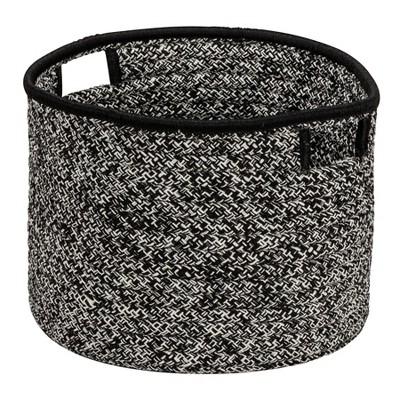 Colonial Mills Casablanca Basket, 15"x15"x12", Black