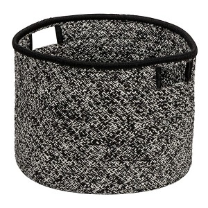 Colonial Mills Casablanca Basket, 20"x20"x14", Black - 1 of 3