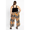 Women's Plus Size Mystic Print Pant - black | CITY CHIC - image 2 of 4