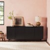 Modern Scandi Fluted-Door Sideboard - 3 of 4