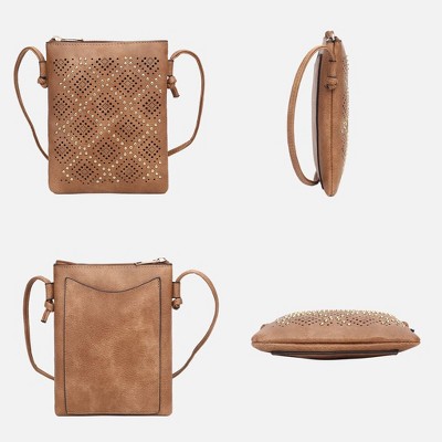 Сумки MKF Collection Leysha Women’s Crossbody Bag Vegan Leather Designer Purse by Mia K — фото 5