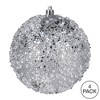Vickerman Glitter Hail Ball Ornament - 3 of 3