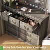 9 Drawer Dresser for Bedroom Dressers & Chests of Drawers w/ Ornately Carved Metal Handles - 3 of 4