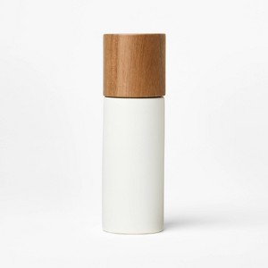 8" Acacia/Ceramic Salt or Pepper Grinder Natural Wood - Figmint™ - 1 of 3