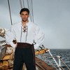 Renaissance Shirt- White Adult Costume - 2 of 3