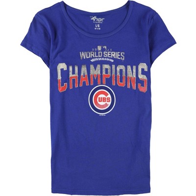 G-III Sports Womens 2016 World Series Champs Graphic T-Shirt