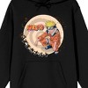 Naruto Main Character Kanji Logo Men's Black Sweatshirt - image 2 of 3