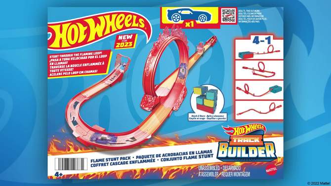 Hot Wheels TB Fire Stunt Pack, 2 of 8, play video