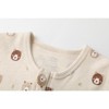 Owlivia Baby Organic Cotton 0.5tog Wearable Blanket,  Sleepsack with 2-Way Zipper - Mini Bear - 2 of 3
