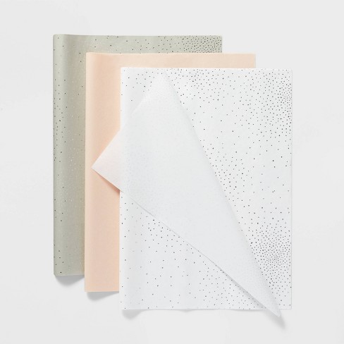 Speckled Tissue Paper - Gold Metallic - Midori Retail