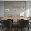 Livex Lighting Prism 2 - Light Chandelier in  Brushed Nickel - 3 of 4