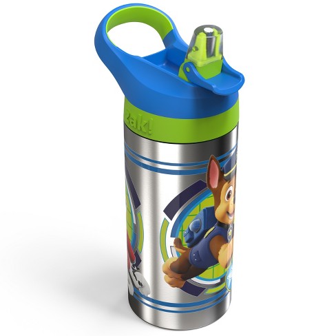 PAW Patrol 19.5oz Stainless Steel Water Bottle Blue/Green 