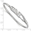 Black Bow Jewelry Sterling Silver Delta Gamma Greek Life Bangle Bracelet 8 Inch - 2 of 3