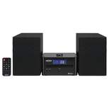 JENSEN JBS-210 3-Piece Stereo 4-Watt-RMS CD Music System with Bluetooth, Digital AM/FM Receiver, 2 Speakers, and Remote