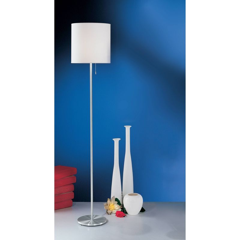 60.25&#34; Sendo Floor Lamp Aluminum  - Eglo, 6 of 8