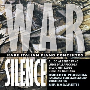 Nir Kabaretti - War Silence - Rare Italian Piano Concertos (CD) - 1 of 1