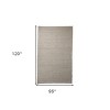 HomeRoots 8' X 10' Beige Berber Hand Woven Area Rug - 3 of 4