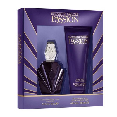 Elizabeth Taylor Passion 2-Piece Gift Set for Women, EDT 2.5 oz