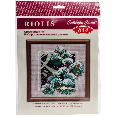 Riolis Counted Cross Stitch Kit 9.5x11.75-sweet William (14