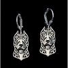 Pit Bull Staffordshire Terrier Dog Necklace Silver Womens Ginger Lyne Collection - 2 of 4