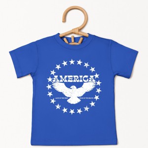 The Juniper Shop America Circle Stars Toddler Short Sleeve Tee - 1 of 4