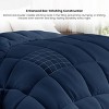 Down Alternative Comforter Ultra Soft All Season Solid Color Comforter with Corner Tabs Microfiber Duvet Insert - Lux Decor Collection - 4 of 4
