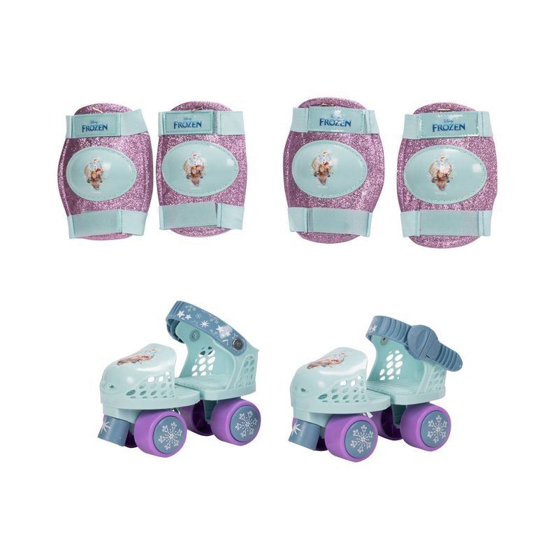 Frozen Kids&#39; Roller Skate with Pad Set, 1 of 12