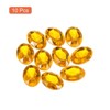Unique Bargains Acrylic Flat Back DIY Decor Jewelry Oval Gems 10 Pcs - 3 of 4