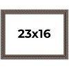 PosterPalooza | Ornate Black Picture Frame - UV Acrylic, Backing Board, Hanging Hardware Included - 2 of 4