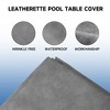 GSE 7' Pool Table Cover, 7-foot Heavy-duty Leatherette Billiards Table Cover - 3 of 4