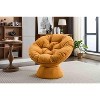 PAGED Oversized Swivel Accent Chair,Swivel Barrel Chair,Modern Upholstered Swivel Chairs for Living Room - 3 of 4