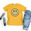 The Juniper Shop Checker Board Smiley Face Youth Short Sleeve Tee - 2 of 2