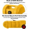 15 Gallon Gas Can, Portable Gas Storage Tank with LE Fluid Transfer Siphon Pump, Fuel Transfer Tanks with 10ft, Delivery Hose Diesel Fuel Can - 4 of 4