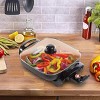 Brentwood 12 Inch Nonstick Electric Skillet in Copper with Glass Lid - 3 of 4